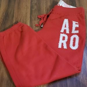 aeropostale capri sweatpants